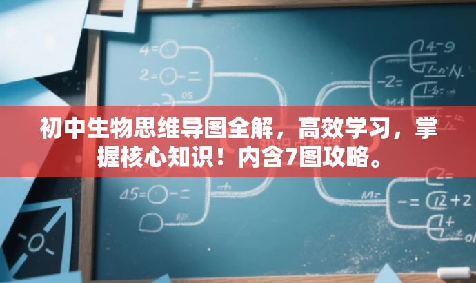 初中生物思维导图全解,高效学习,掌握核心知识!内含7图攻略。 初中生物思维导图全解,高效学习,掌握核心知识!内含7图攻略。
