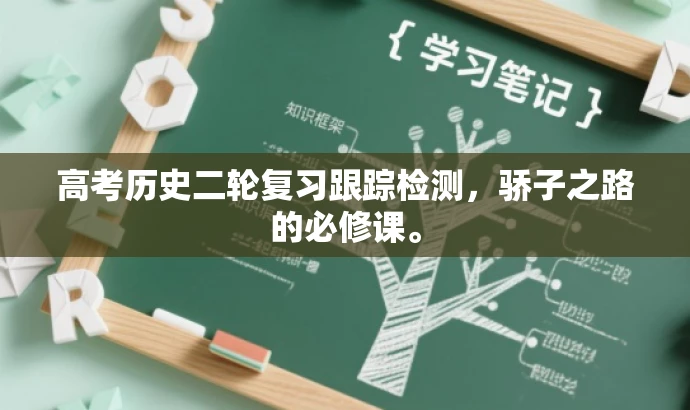高考历史二轮复习跟踪检测,骄子之路的必修课。 高考历史二轮复习跟踪检测,骄子之路的必修课。
