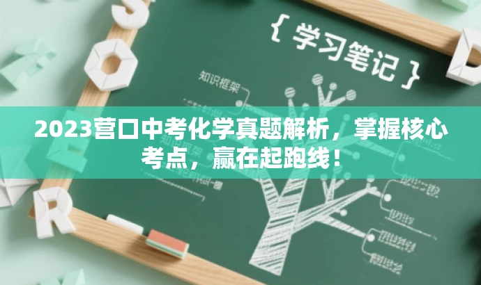 2023营口中考化学真题解析，掌握核心考点，赢在起跑线！