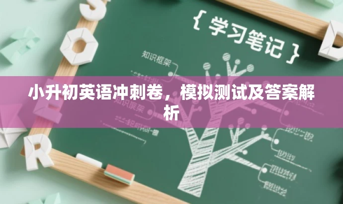 小升初英语冲刺卷,模拟测试及答案解析 小升初英语冲刺卷,模拟测试及答案解析