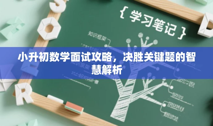 小升初数学面试攻略,决胜关键题的智慧解析 小升初数学面试攻略,决胜关键题的智慧解析