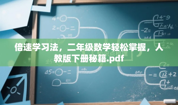 倍速学习法,二年级数学轻松掌握,人教版下册秘籍.pdf 倍速学习法,二年级数学轻松掌握,人教版下册秘籍.pdf