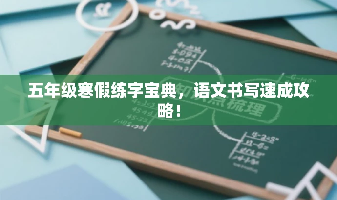 五年级寒假练字宝典,语文书写速成攻略! 五年级寒假练字宝典,语文书写速成攻略!