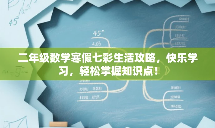 二年级数学寒假七彩生活攻略,快乐学习,轻松掌握知识点! 二年级数学寒假七彩生活攻略,快乐学习,轻松掌握知识点!