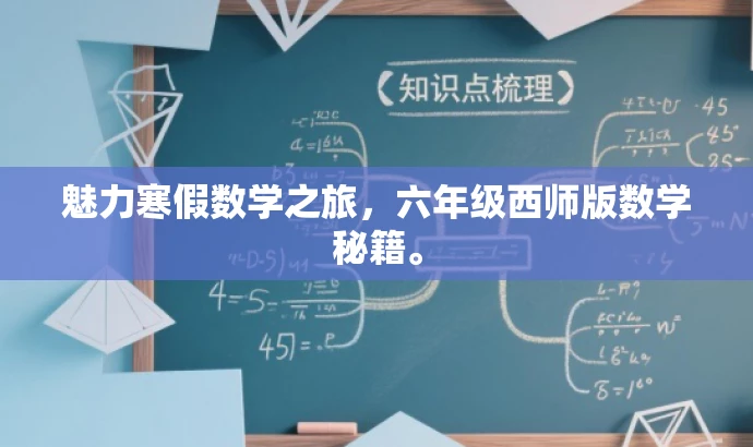 魅力寒假数学之旅,六年级西师版数学秘籍。 魅力寒假数学之旅,六年级西师版数学秘籍。