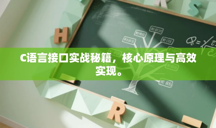 C语言接口实战秘籍,核心原理与高效实现。 C语言接口实战秘籍,核心原理与高效实现。