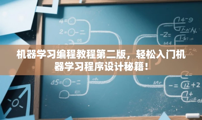 机器学习编程教程第二版，轻松入门机器学习程序设计秘籍！