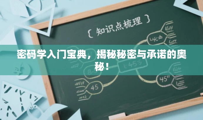 密码学入门宝典,揭秘秘密与承诺的奥秘! 密码学入门宝典,揭秘秘密与承诺的奥秘!