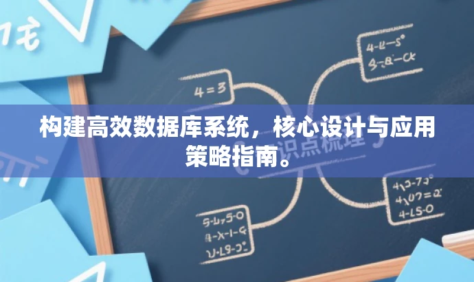 构建高效数据库系统,核心设计与应用策略指南。 构建高效数据库系统,核心设计与应用策略指南。