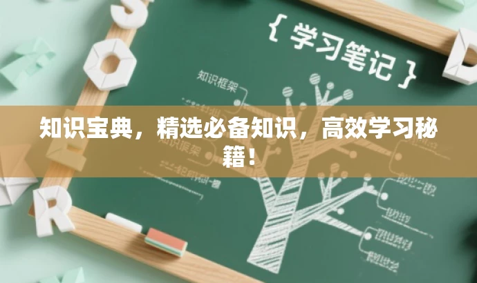 知识宝典,精选必备知识,高效学习秘籍! 知识宝典,精选必备知识,高效学习秘籍!