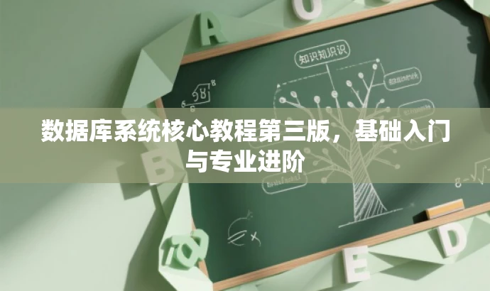 数据库系统核心教程第三版,基础入门与专业进阶 数据库系统核心教程第三版,基础入门与专业进阶
