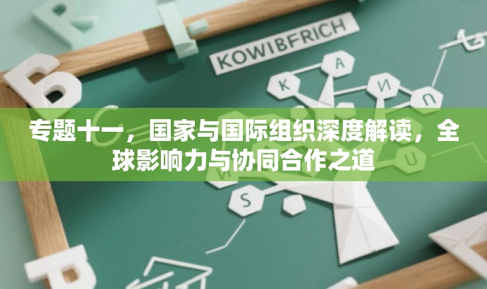 专题十一,国家与国际组织深度解读,全球影响力与协同合作之道 专题十一,国家与国际组织深度解读,全球影响力与协同合作之道