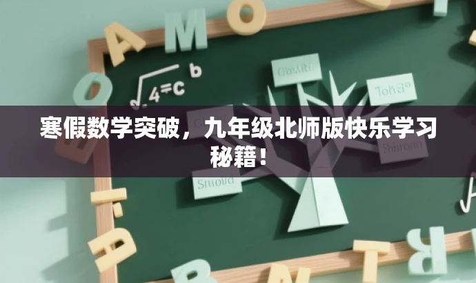 寒假数学突破,九年级北师版快乐学习秘籍! 寒假数学突破,九年级北师版快乐学习秘籍!