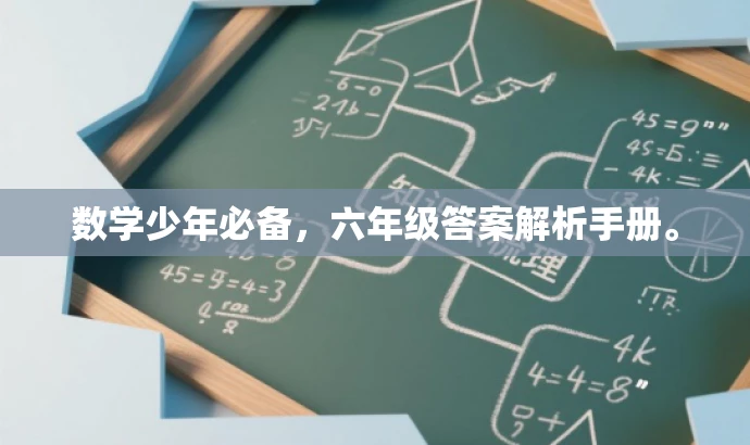 数学少年必备,六年级答案解析手册。 数学少年必备,六年级答案解析手册。