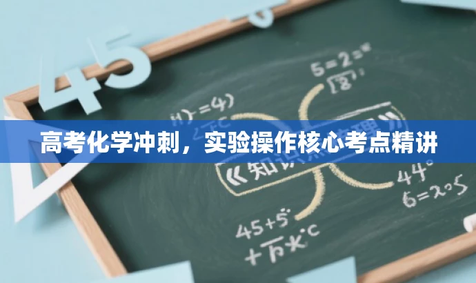 高考化学冲刺,实验操作核心考点精讲 高考化学冲刺,实验操作核心考点精讲