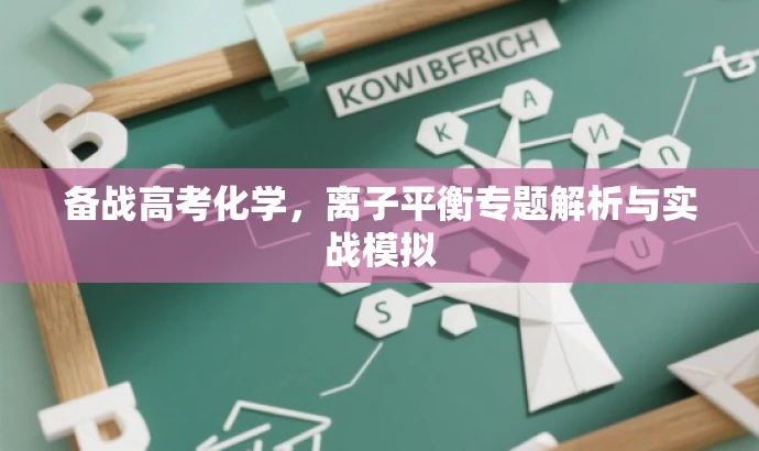 备战高考化学,离子平衡专题解析与实战模拟 备战高考化学,离子平衡专题解析与实战模拟