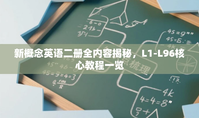 新概念英语二册全内容揭秘,L1-L96核心教程一览 新概念英语二册全内容揭秘,L1-L96核心教程一览