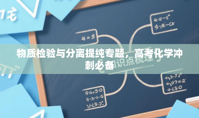 物质检验与分离提纯专题,高考化学冲刺必备 物质检验与分离提纯专题,高考化学冲刺必备