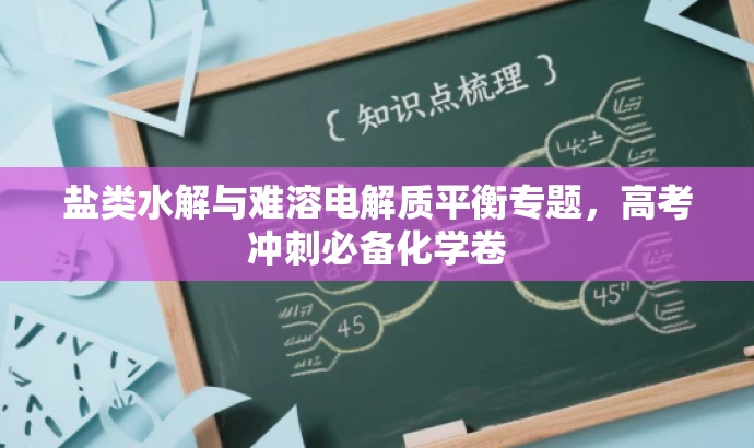 盐类水解与难溶电解质平衡专题,高考冲刺必备化学卷 盐类水解与难溶电解质平衡专题,高考冲刺必备化学卷