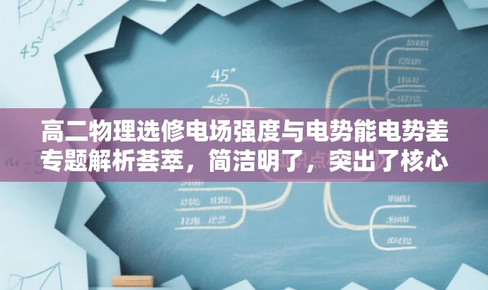 高二物理选修电场强度与电势能电势差专题解析荟萃,简洁明了,突出了核心价值,适合目标人群的需求,语言有吸引力。 高二物理选修电场强度与电势能电势差专题解析荟萃,简洁明了,突出了核心价值,适合目标人群的需求,语言有吸引力。