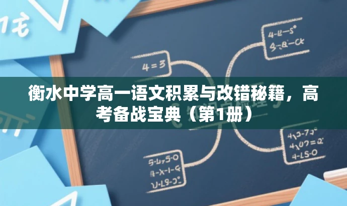 衡水中学高一语文积累与改错秘籍,高考备战宝典(第1册) 衡水中学高一语文积累与改错秘籍,高考备战宝典(第1册)