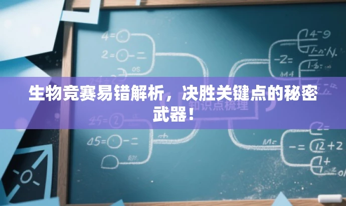 生物竞赛易错解析,决胜关键点的秘密武器! 生物竞赛易错解析,决胜关键点的秘密武器!
