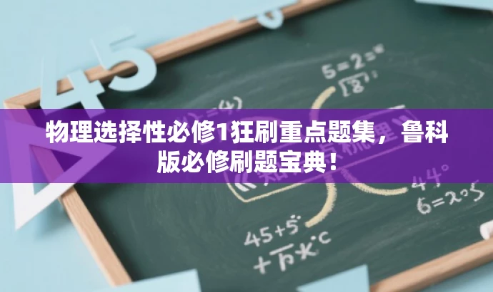 物理选择性必修1狂刷重点题集,鲁科版必修刷题宝典! 物理选择性必修1狂刷重点题集,鲁科版必修刷题宝典!