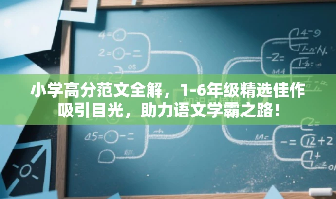小学高分范文全解,1-6年级精选佳作吸引目光,助力语文学霸之路! 小学高分范文全解,1-6年级精选佳作吸引目光,助力语文学霸之路!
