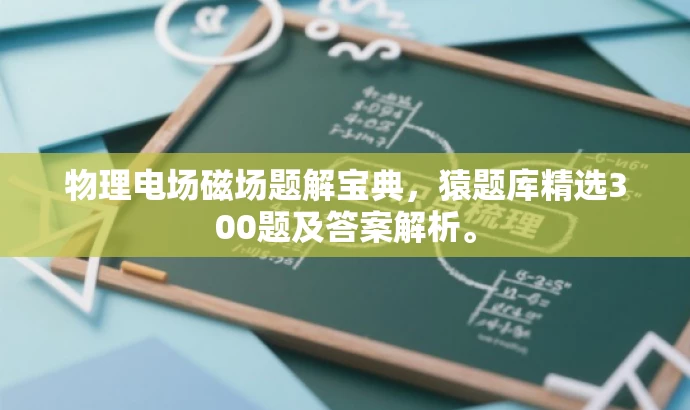 物理电场磁场题解宝典,猿题库精选300题及答案解析。 物理电场磁场题解宝典,猿题库精选300题及答案解析。