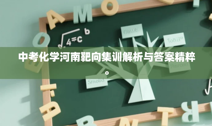中考化学河南靶向集训解析与答案精粹。 中考化学河南靶向集训解析与答案精粹。