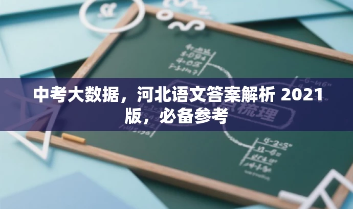 中考大数据,河北语文答案解析 2021版,必备参考 中考大数据,河北语文答案解析 2021版,必备参考