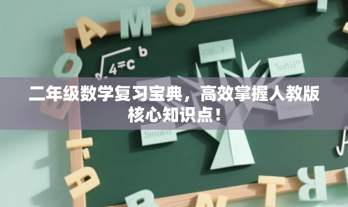 二年级数学复习宝典，高效掌握人教版核心知识点！