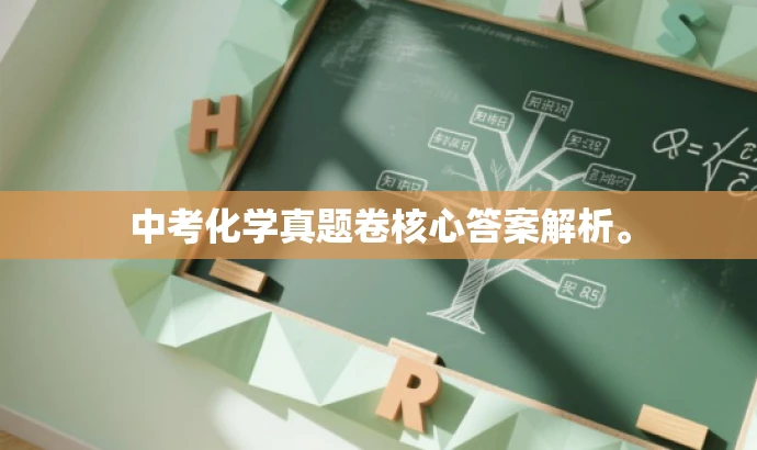 中考化学真题卷核心答案解析。 中考化学真题卷核心答案解析。