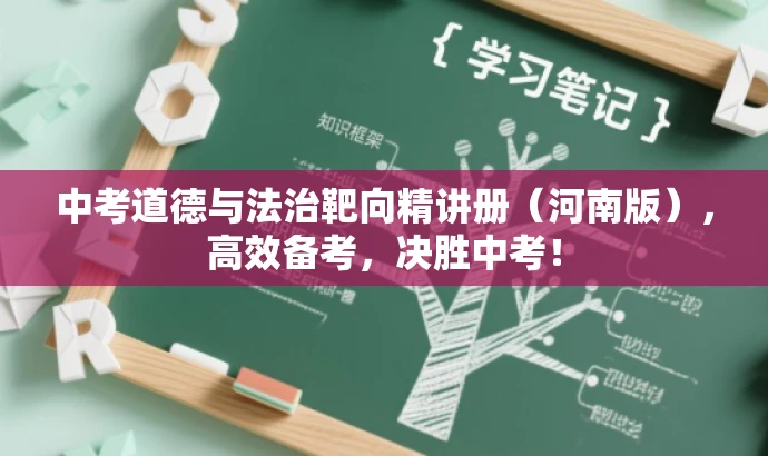 中考道德与法治靶向精讲册(河南版),高效备考,决胜中考! 中考道德与法治靶向精讲册(河南版),高效备考,决胜中考!
