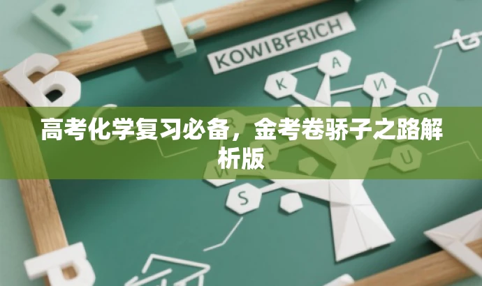 高考化学复习必备,金考卷骄子之路解析版 高考化学复习必备,金考卷骄子之路解析版
