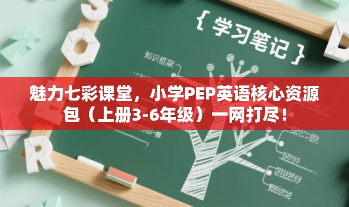 魅力七彩课堂,小学PEP英语核心资源包(上册3-6年级)一网打尽! 魅力七彩课堂,小学PEP英语核心资源包(上册3-6年级)一网打尽!