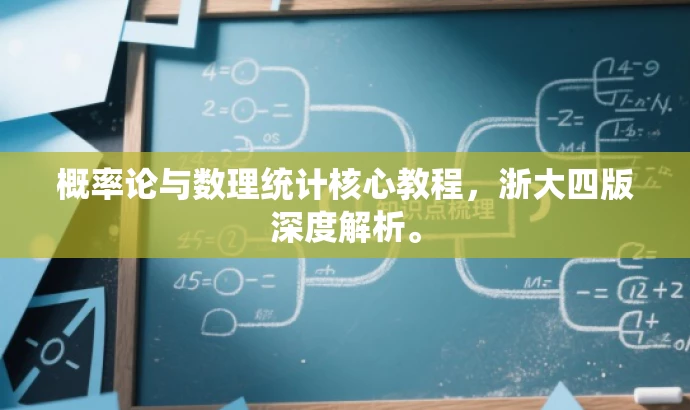 概率论与数理统计核心教程,浙大四版深度解析。 概率论与数理统计核心教程,浙大四版深度解析。