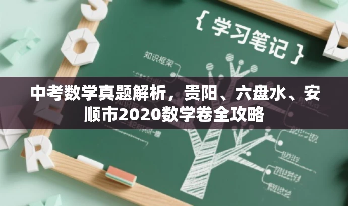 中考数学真题解析，贵阳、六盘水、安顺市2020数学卷全攻略