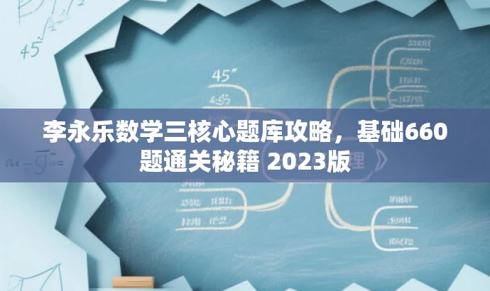 李永乐数学三核心题库攻略，基础660题通关秘籍 2023版