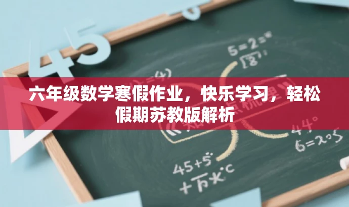 六年级数学寒假作业,快乐学习,轻松假期苏教版解析 六年级数学寒假作业,快乐学习,轻松假期苏教版解析