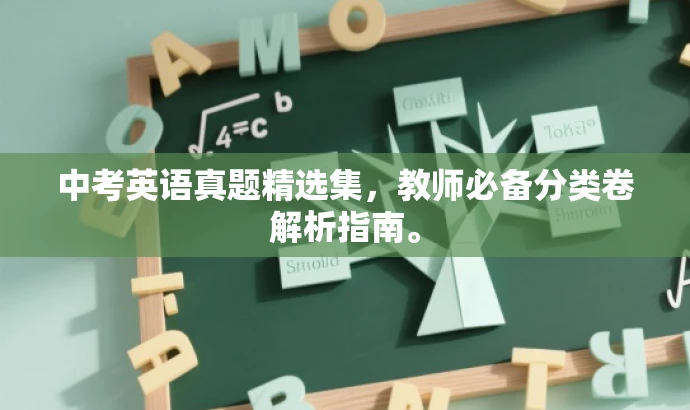 中考英语真题精选集,教师必备分类卷解析指南。 中考英语真题精选集,教师必备分类卷解析指南。