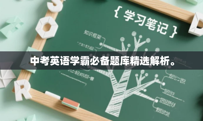 中考英语学霸必备题库精选解析。
