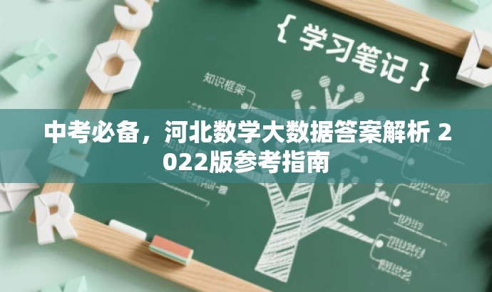 中考必备,河北数学大数据答案解析 2022版参考指南 中考必备,河北数学大数据答案解析 2022版参考指南