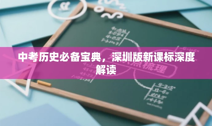 中考历史必备宝典,深圳版新课标深度解读 中考历史必备宝典,深圳版新课标深度解读