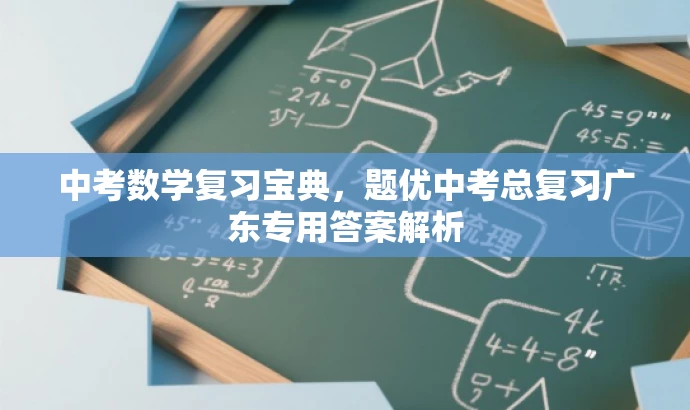 中考数学复习宝典,题优中考总复习广东专用答案解析 中考数学复习宝典,题优中考总复习广东专用答案解析
