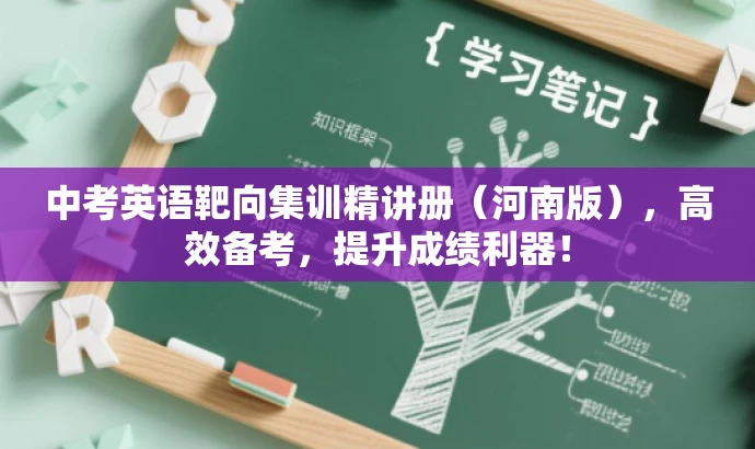 中考英语靶向集训精讲册(河南版),高效备考,提升成绩利器! 中考英语靶向集训精讲册(河南版),高效备考,提升成绩利器!