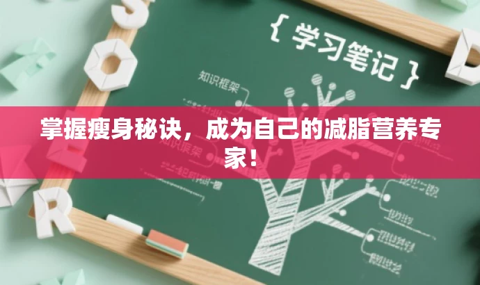 掌握瘦身秘诀,成为自己的减脂营养专家! 掌握瘦身秘诀,成为自己的减脂营养专家!