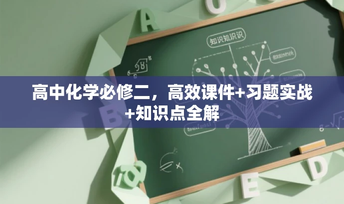 高中化学必修二,高效课件+习题实战+知识点全解 高中化学必修二,高效课件+习题实战+知识点全解
