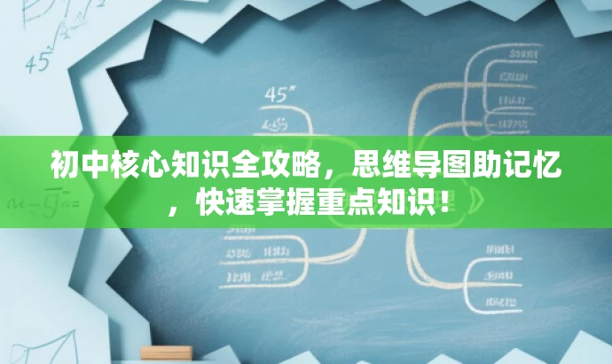 初中核心知识全攻略,思维导图助记忆,快速掌握重点知识! 初中核心知识全攻略,思维导图助记忆,快速掌握重点知识!