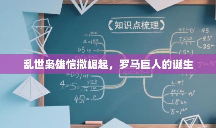 乱世枭雄恺撒崛起,罗马巨人的诞生 乱世枭雄恺撒崛起,罗马巨人的诞生